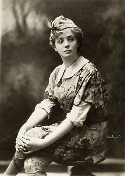 MAUDE ADAMS (1872-1953). American actress. Photographed in the role of Peter Pan, 1906