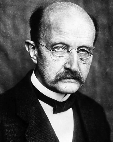 MAX PLANCK (1858-1947). German physicist. Photographed 1929