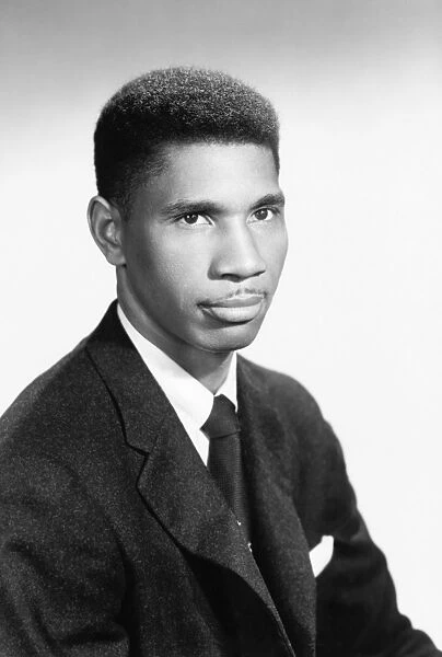 MEDGAR EVERS (1925-1963). American civil rights activist. Photograph, c1960