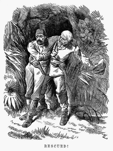 MEHMED EMIN PASHA (1840-1892). Originally Eduard Schnitzer. German explorer. Rescued