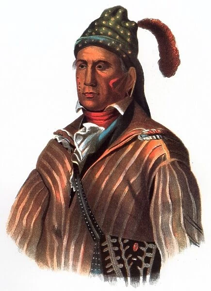 MENAWA (c1766-1837). Native American Creek chief