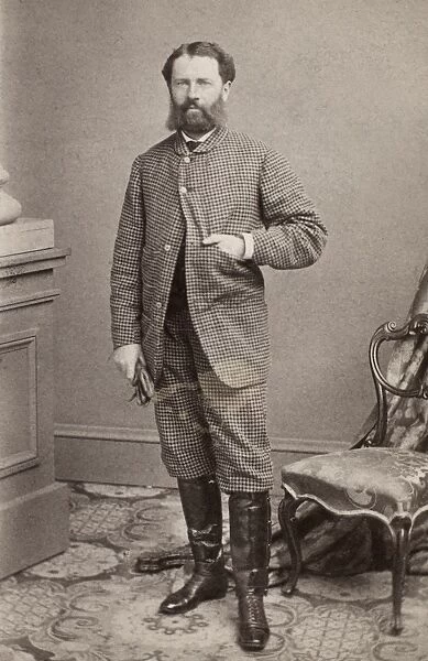 MENs FASHION, 1862. Photograph of an unidentified American man, April 1862
