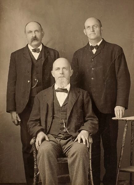 MENs FASHION, c1895. Photograph, American, c1895
