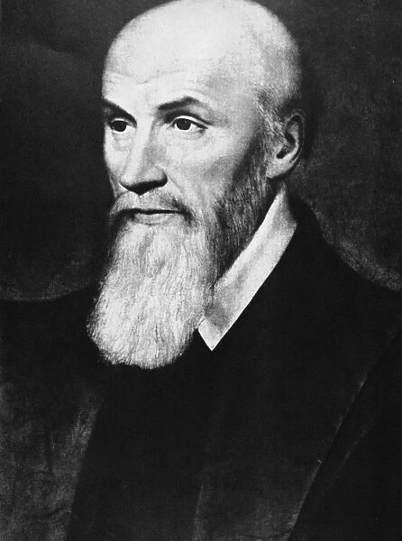 MICHEL DE L HOSPITAL (1507-1573). French jurist and statesman