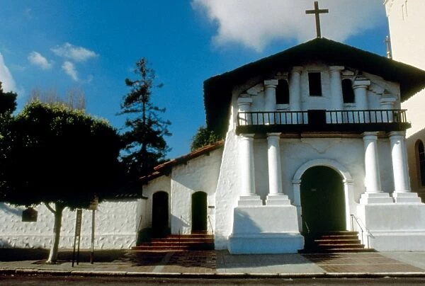 MISSION: SAN FRANCISCO. Mission San Francisco de Asis (Mission Dolores) and Basilica, founded in 1776 by Lieutenant Jos