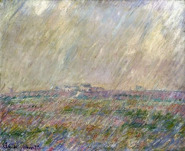 MONET: LANDSCAPE. Oil on cavnas by Claude Monet (1840-1926)
