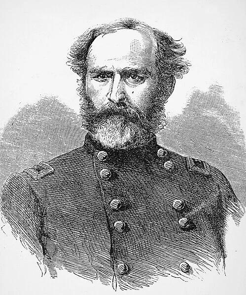 MONTGOMERY MEIGS (1816-1892). American engineer and general. Wood engraving, 1864