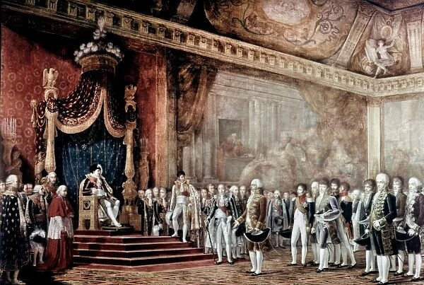 NAPOLEON BONAPARTE (1769-1821). Emperor of France, 1804-1814
