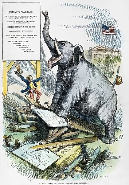 Nast: Tweed Cartoon, 1875