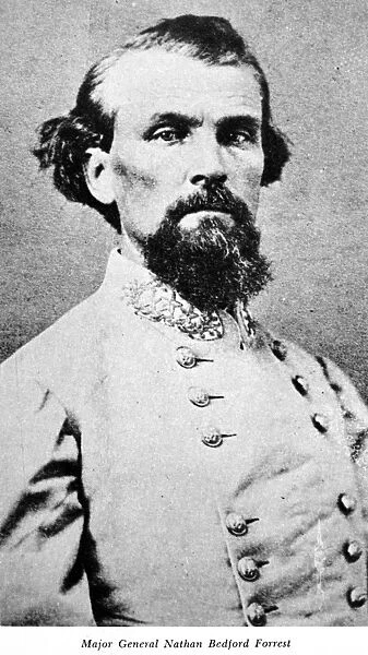 NATHAN BEDFORD FORREST (1821-1877). American army officer. Photographed c1864