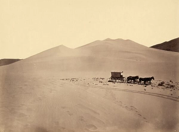 NEVADA: CARSON DESERT, 1867. Carson Desert in Nevada. Photograph by Timothy O Sullivan