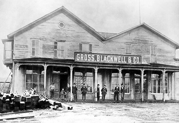 NEW MEXICO: COMPANY STORE. Gross, Blackwell & Company store in Las Vegas, New Mexico