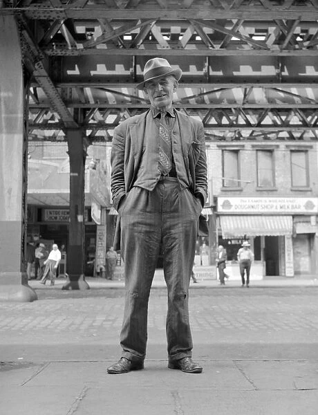 NEW YORK CITY: MAN, 1942. A bum who claimed to be a Scottish comedian on 14th Street