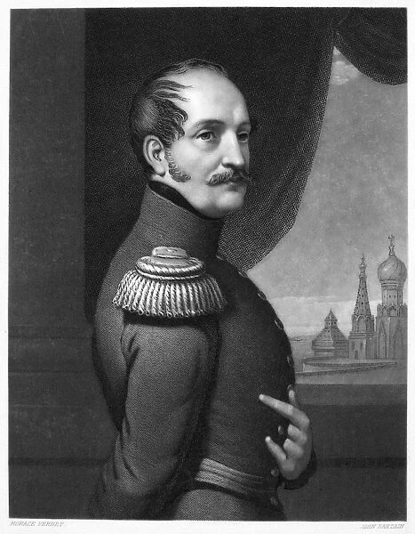 NICHOLAS I (1796-1855). Czar of Russia, 1825-1855