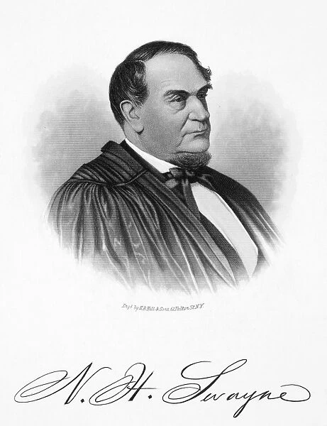 NOAH HAYNES SWAYNE (1804-1884). American jurist