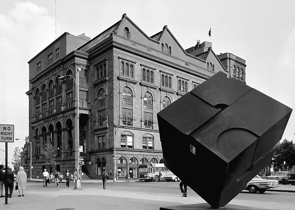 NYC: COOPER UNION, c1971. Cooper Union for the Advancement of Science & Art in New York City