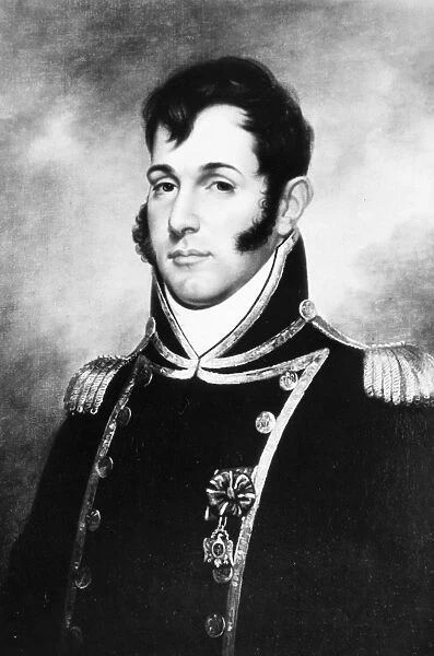 OLIVER HAZARD PERRY (1785-1819). American naval commander