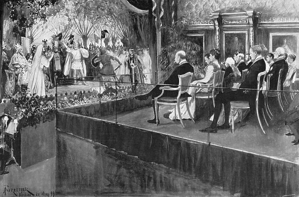 OPERA: LOHENGRIN, 1899. The Covent Garden Opera Company performing Lohengrin