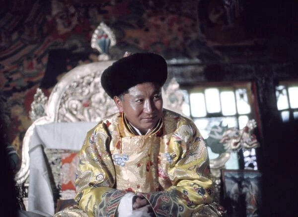 PALDEN THONDUP NAMGYAL (1923-1982). The last monarch of the Kingdom of Sikkim
