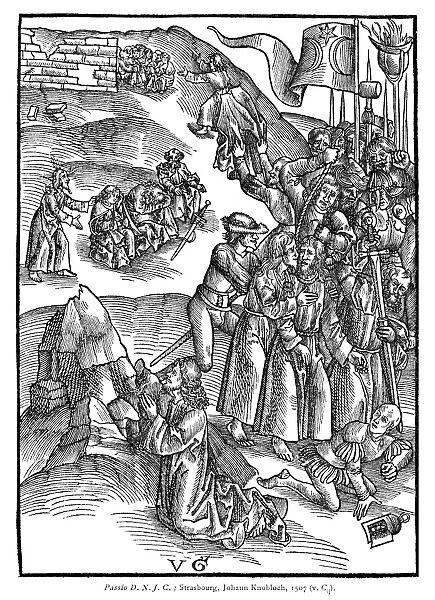PASSION OF CHRIST, 1507. Woodcut by Johann Knobloch, published in Strasbourg 1507