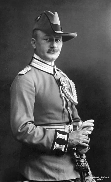 PAUL von LETTOW-VORBECK (1870-1964). German soldier. Photographed at Berlin, c1919