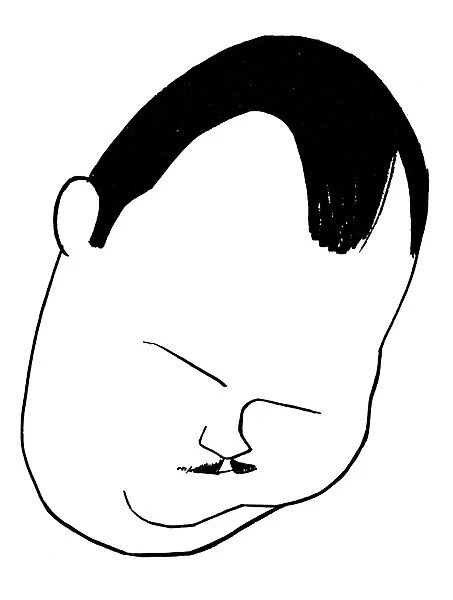 PAUL WHITEMAN (1890-1967). American musician. Caricature by William Auerbach-Levy