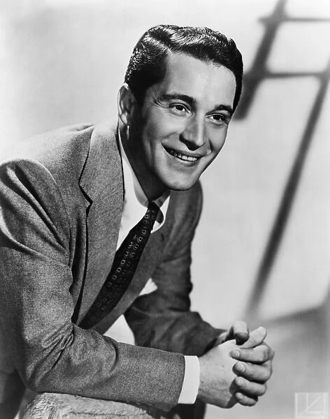PERRY COMO (1912-2001). American singer and entertainer. Photograph by James Kriegsmann