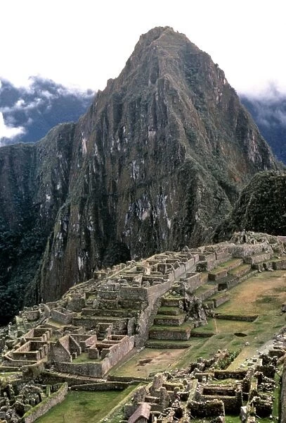 PERU: MACHU PICCHU. Ruins of the 15th century Inca city