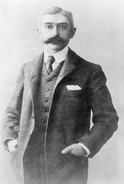 PIERRE DE COUBERTIN (1863-1937). Pierre de Fredy, Baron de Coubertin. French educator