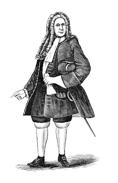 PIETER SCHUYLER (1657-1724). The first mayor of Albany, New York and a long-serving