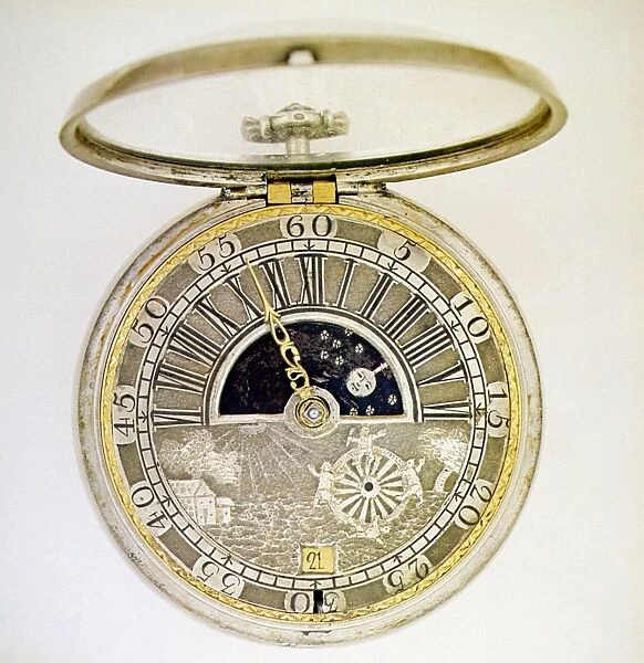 POCKET WATCH, c1700. By Marcou of Amsterdam