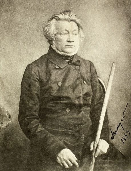 Polish poet. Daguerreotype (detail), 1853
