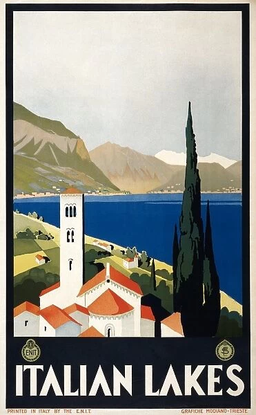 Poster promoting travel to Italy, c1930