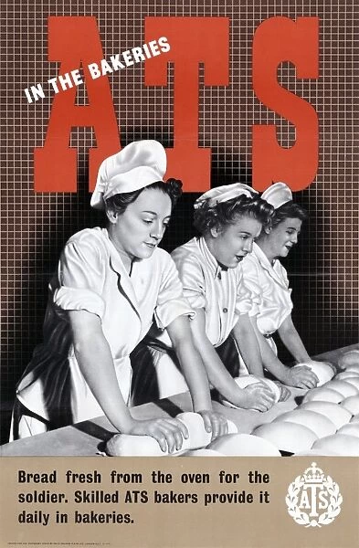 POSTER: WOMEN WORKERS. ATS in the bakeries