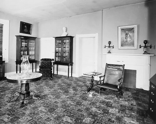 President Andrew Jacksons office at the Hermitage, near Nashville, Tennessee