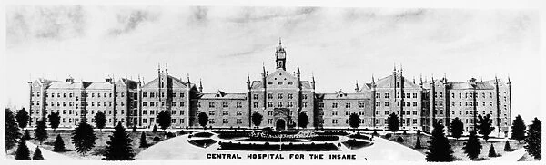 PSYCHIATRIC HOSPITAL. Central Hospital for the Insane, opened in 1852 in Nashville, Tennessee
