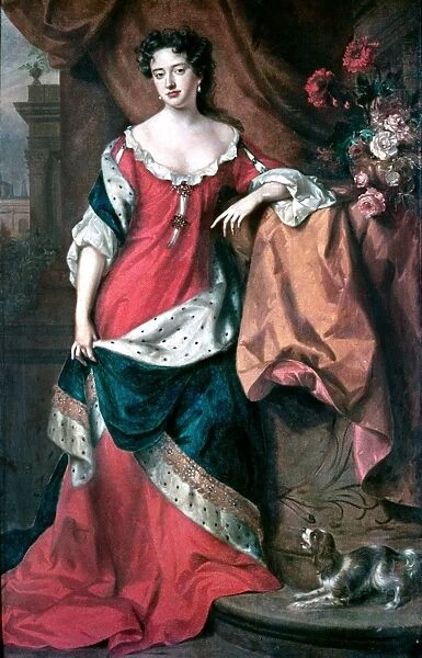 QUEEN ANNE OF ENGLAND (1665-1714). Queen of England, 1702-1714