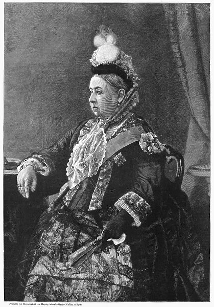 QUEEN VICTORIA (1819-1901). Queen of England, 1837-1901
