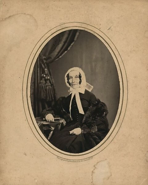 REBECCA GRATZ (1781-1869). Jewish American educator and philanthropist. Photograph