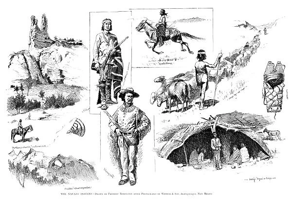 REMINGTON: NAVAJO, 1890. The Navajo Indians