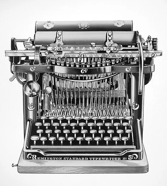 REMINGTON TYPEWRITER. The Remington Standard Typewriter No. 5, c1890s