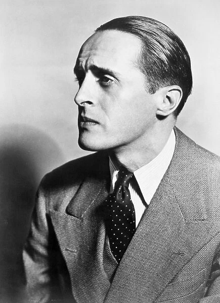 REN├ë CLAIR (1898-1981). French journalist and motion-picture director and producer. Photographed c1936