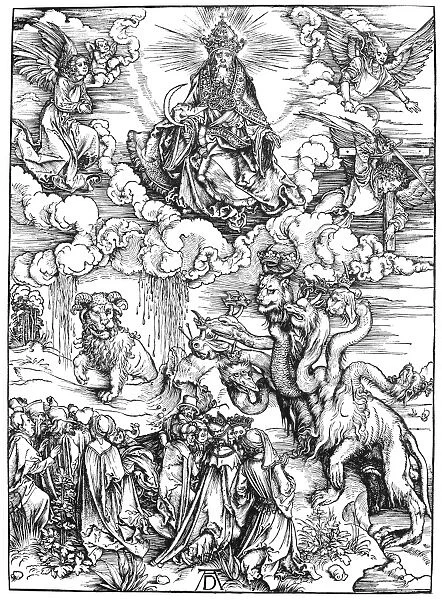 REVELATION OF ST. JOHN. (Apocalypse) The Sea Monster and the Beast with the lambs horns