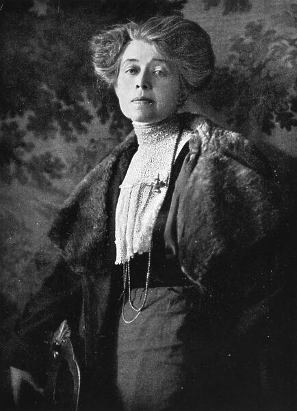 RICARDA HUCH (1864-1947). German writer. Photographed c1920