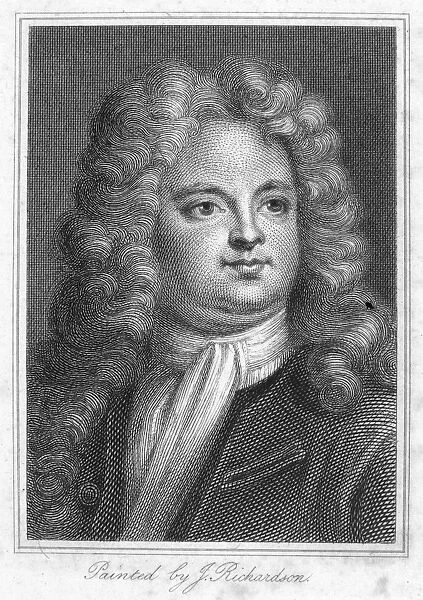 RICHARD STEELE (1672-1729). British essayist and dramatist. Steel engraving, 1821, by Thomas Bragg after a painting by Jonathan Richardson