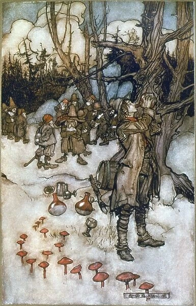 RIP VAN WINKLE, 1904. Illustration by Arthur Rackham for a 1904 edition of Rip