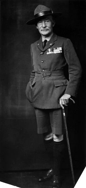 ROBERT BADEN-POWELL (1857-1941). 1st Baron of Gilwell