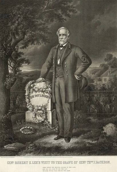 ROBERT E. LEE (1807-1870). American Confederate general
