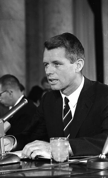ROBERT F. KENNEDY (1925-1968). American lawyer and politician. As U. S. Attorney General