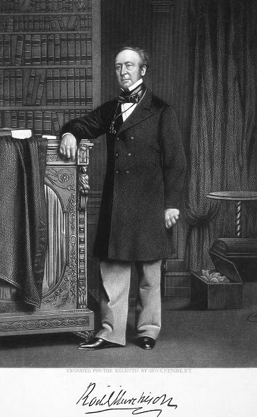 RODERICK MURCHISON (1792-1871). Sir Roderick Impey Murchison. Scottish geologist